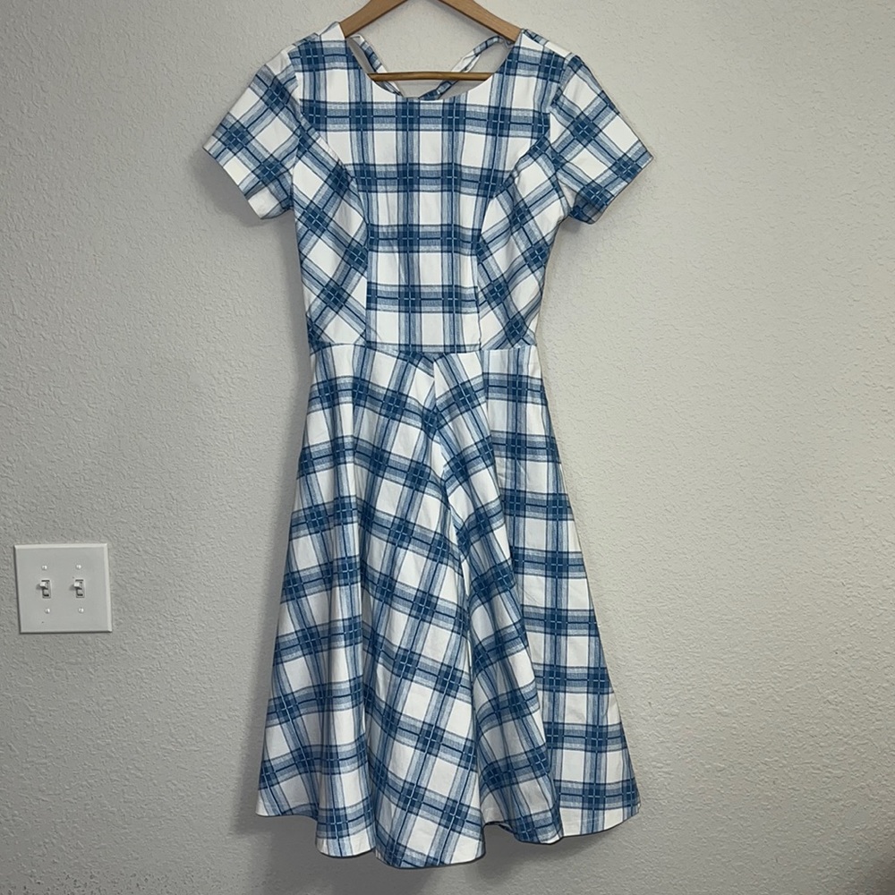 Gown Town 1950's Vintage Inspired Midi Dress -NWT